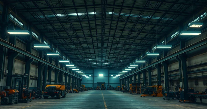 Iluminação para Galpão Industrial: Escolha e Benefícios Essenciais Iluminação para Galpão Industrial: Escolha e Benefícios Essenciais