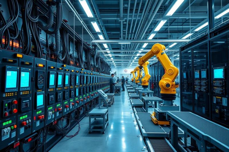 Automação elétrica industrial transforma processos e aumenta a eficiência nas fábricas