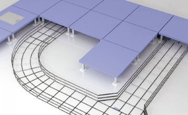 Montagem de Eletrocalha Plástica para Construção Valor Vinhedo  - Montagem de Eletrocalha Alumínio